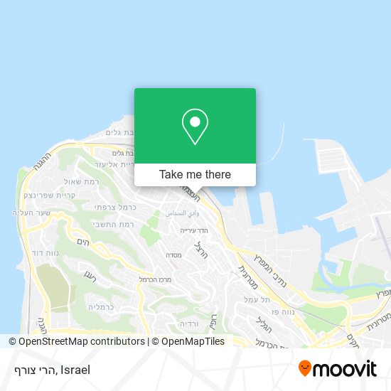 הרי צורף map