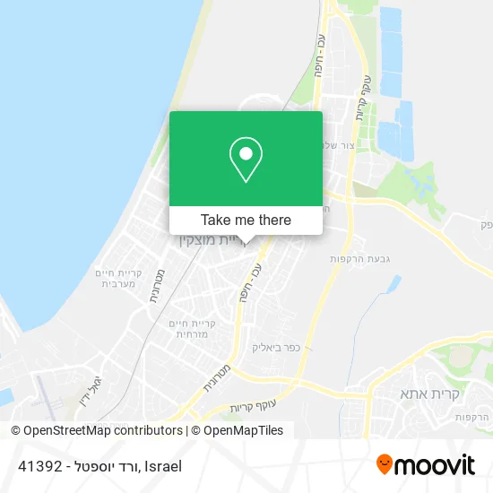 Карта 41392 - ורד יוספטל