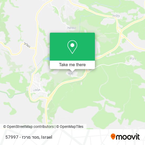 57997 - מסד מרכז map