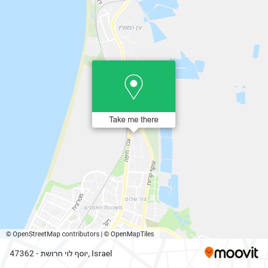 47362 - יוסף לוי חרושת map