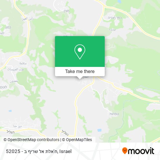 52025 - ח'אלת אל שריף ב map