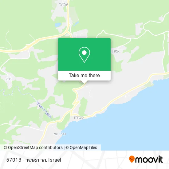 Карта 57013 - הר האושר