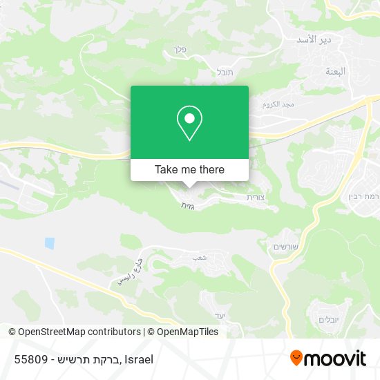 55809 - ברקת תרשיש map