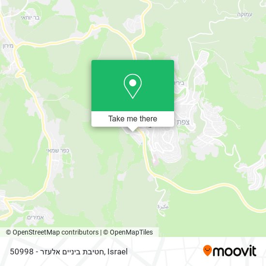 50998 - חטיבת ביניים אלעזר map