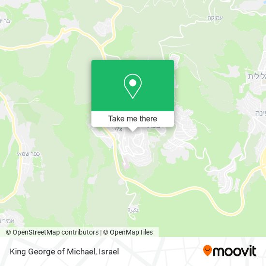 King George of Michael map