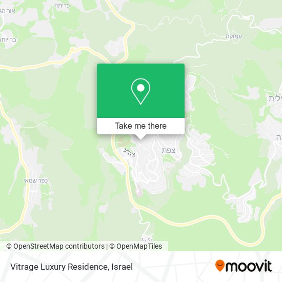 Vitrage Luxury Residence map