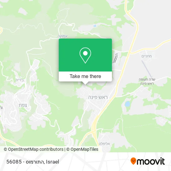 Карта 56085 - התורמוס