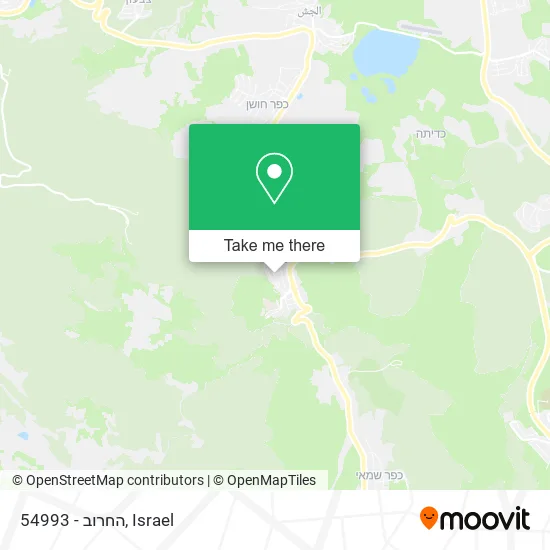 Карта 54993 - החרוב