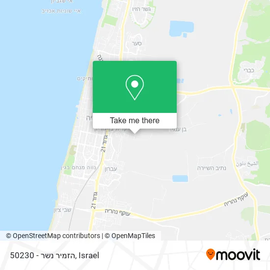 Карта 50230 - הזמיר נשר