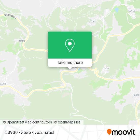 50930 - מסעף סאסא map