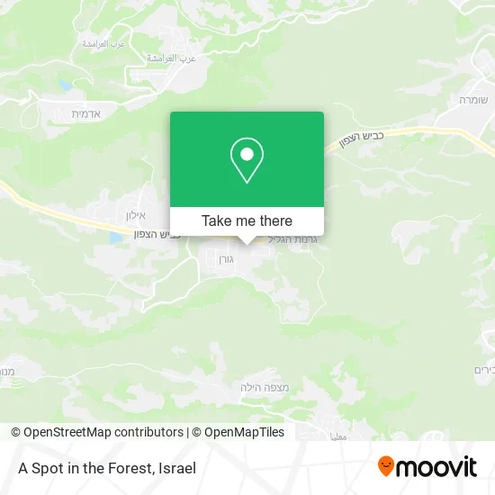 Карта A Spot in the Forest