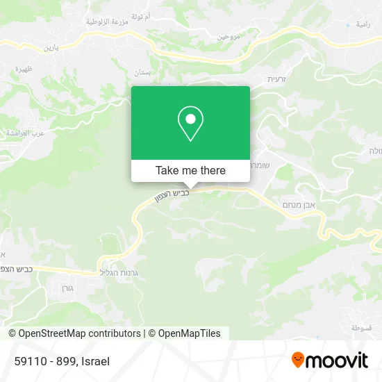 Карта 59110 - 899