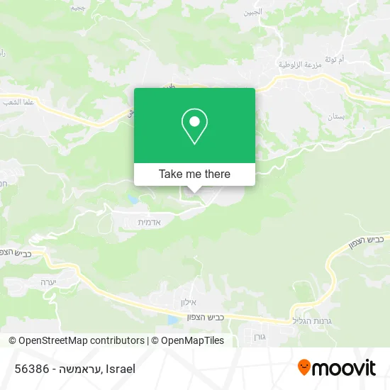 Карта 56386 - עראמשה