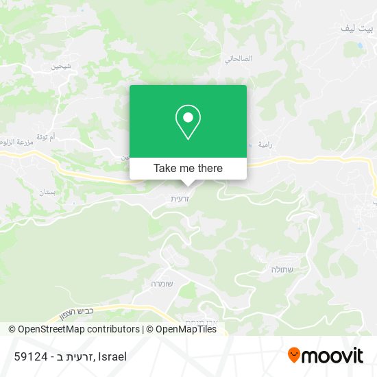 59124 - זרעית ב map