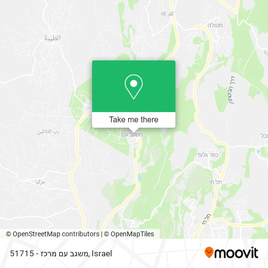 51715 - משגב עם מרכז map