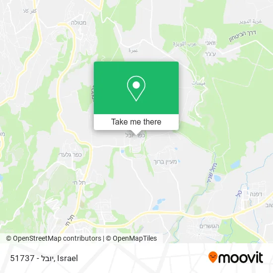 Карта 51737 - יובל