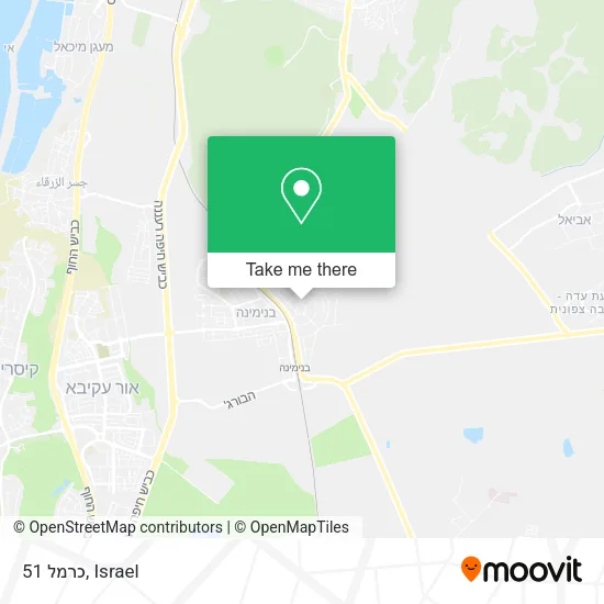 Карта כרמל 51