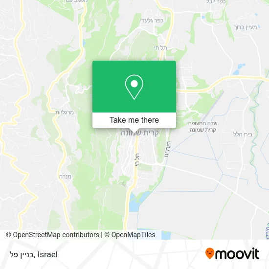 Карта בניין פל