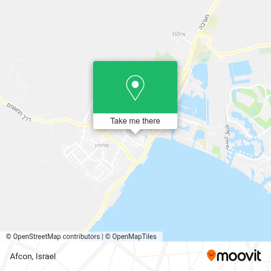 Afcon map