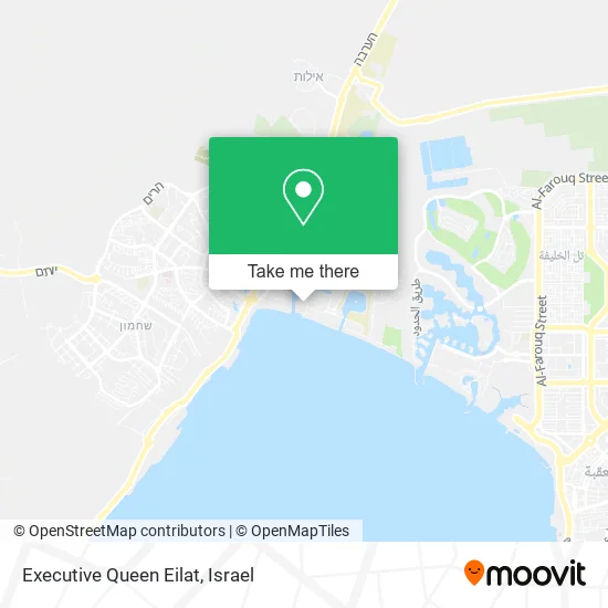 Карта Executive Queen Eilat
