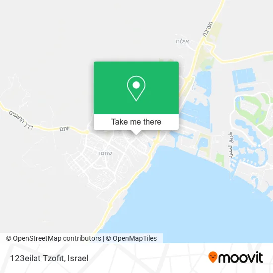 123eilat Tzofit map