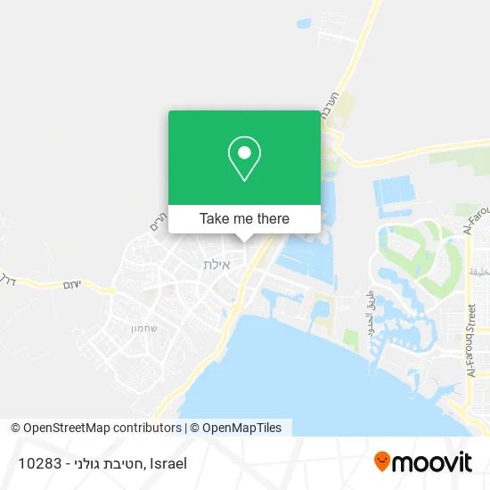 10283 - חטיבת גולני map