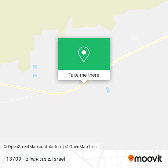 Карта 13709 - צומת אשלים
