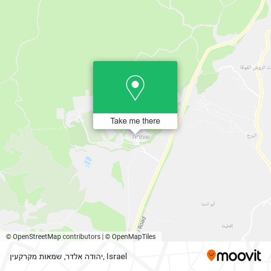 יהודה אלדר, שמאות מקרקעין map