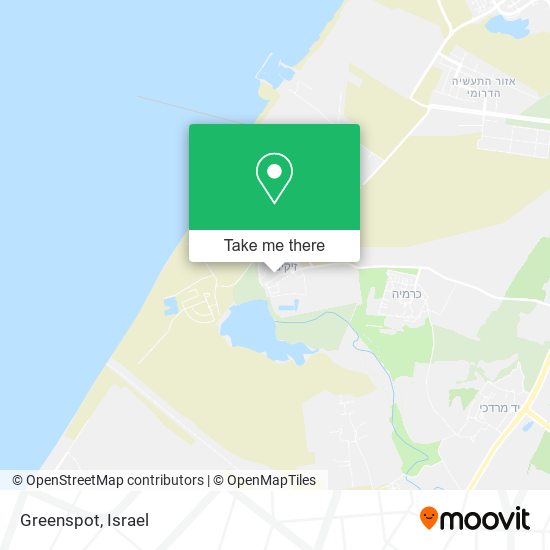 Greenspot map