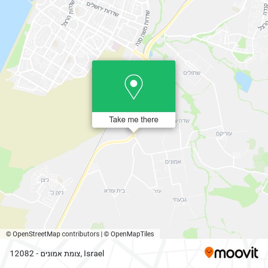 12082 - צומת אמונים map