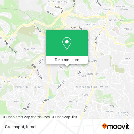 Greenspot map