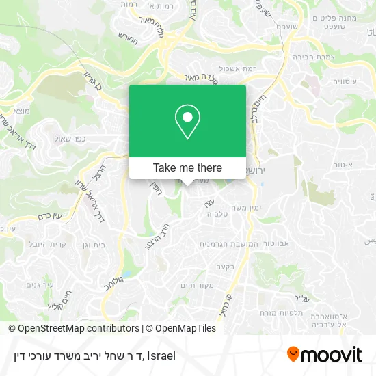 Карта ד ר שחל יריב משרד עורכי דין