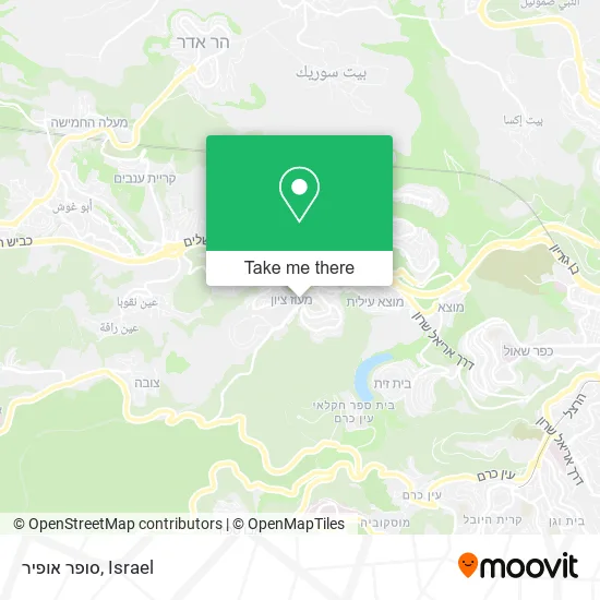 Карта סופר אופיר