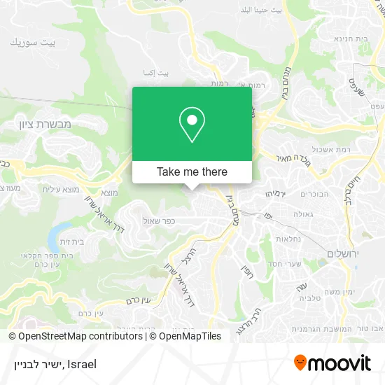Карта ישיר לבניין