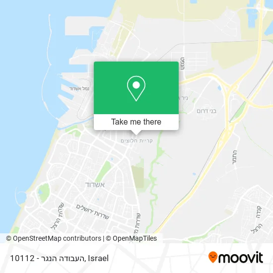 Карта 10112 - העבודה הנגר