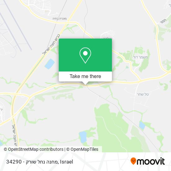34290 - מחנה נחל שורק map
