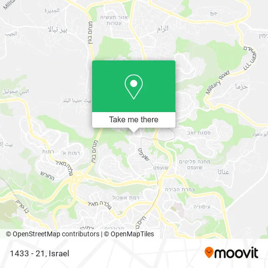 Карта 1433 - 21