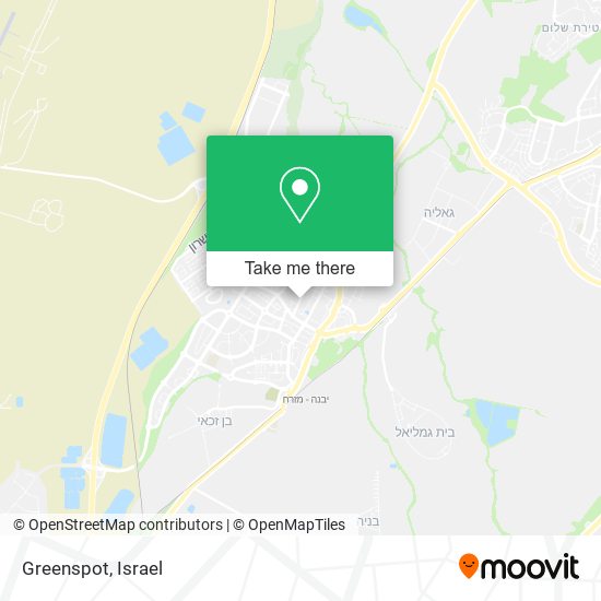 Greenspot map