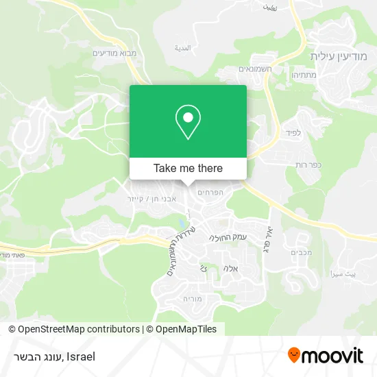 Карта עונג הבשר