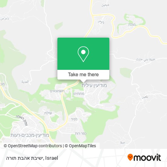 ישיבת אהבת תורה map