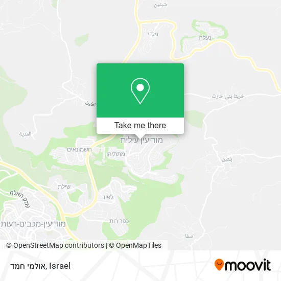 Карта אולמי חמד