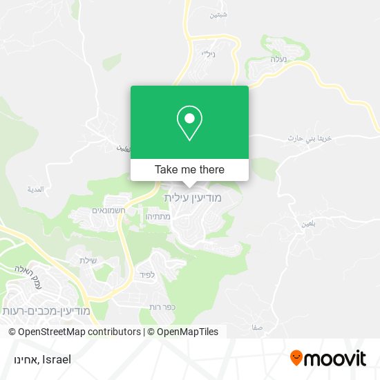 Карта אחינו