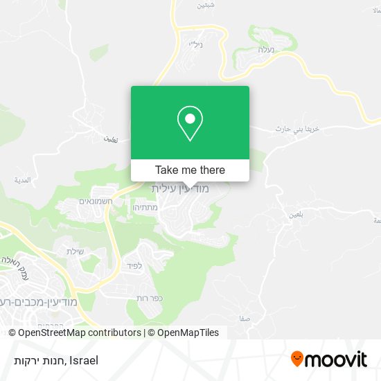 חנות ירקות map