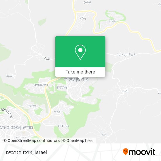 מרכז הגרביים map