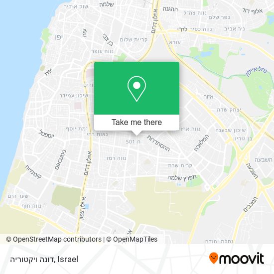 דונה ויקטוריה map