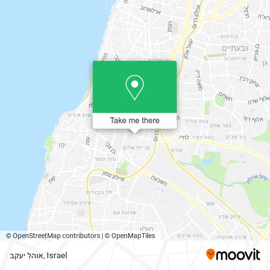 Карта אוהל יעקב