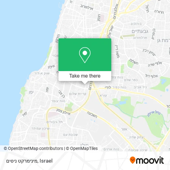 Карта מינימרקט ניסים