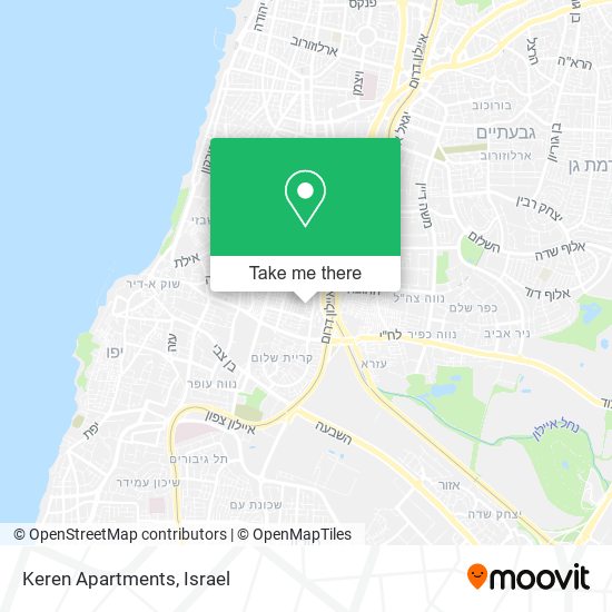 Keren Apartments map