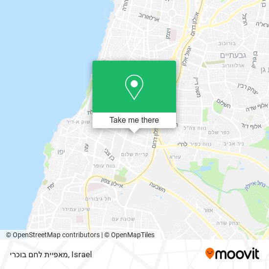 מאפיית לחם בוכרי map