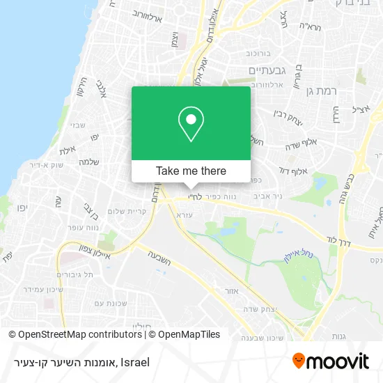 Карта אומנות השיער קו-צעיר
